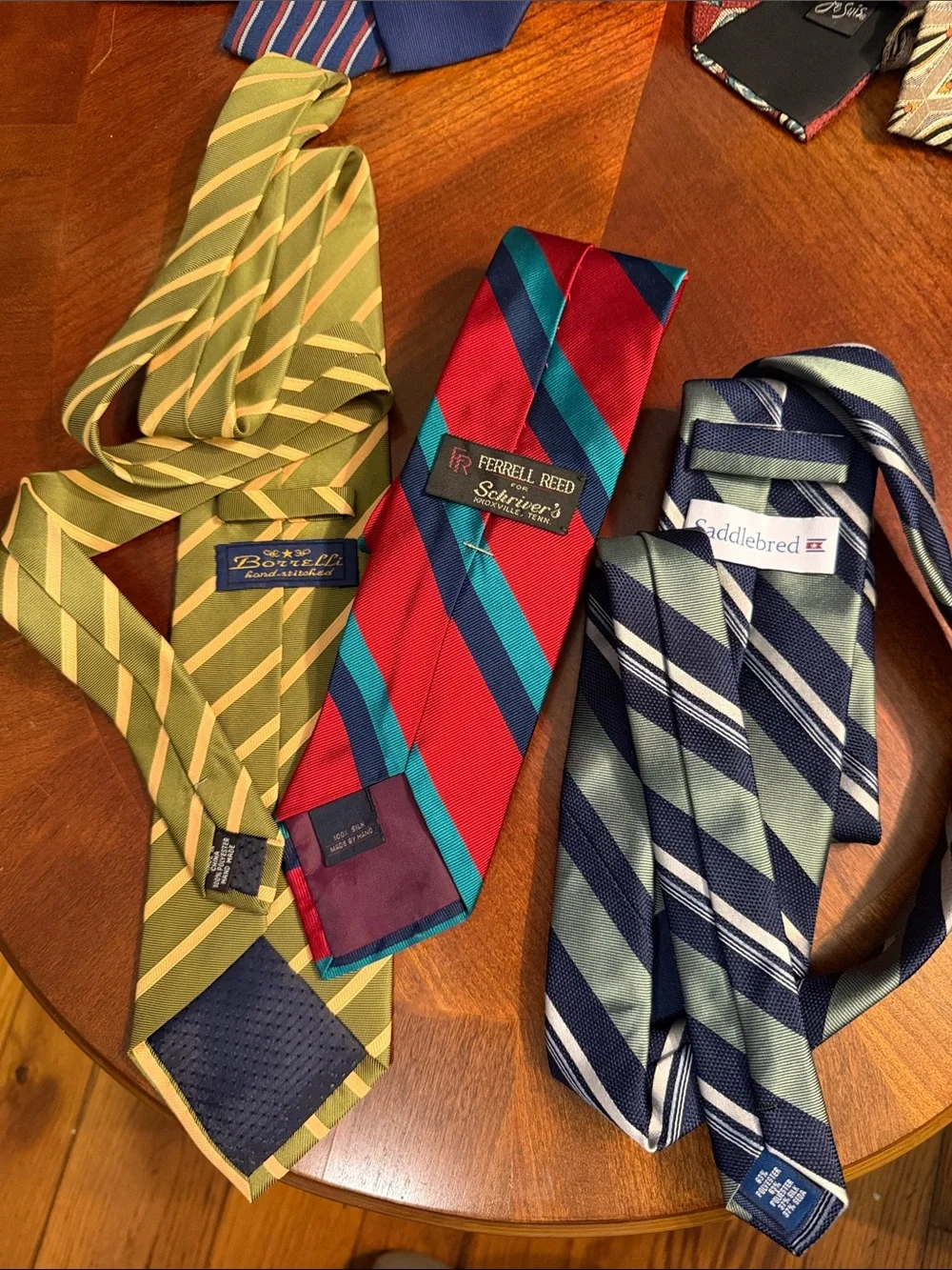 Classic Striped Three Tie bundle